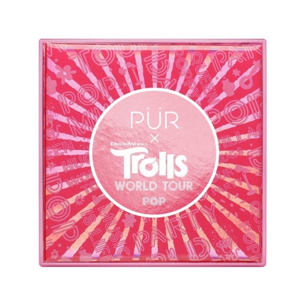 PUR Cosmetics
x TROLLS WORLD TOUR:  Palette - Pop